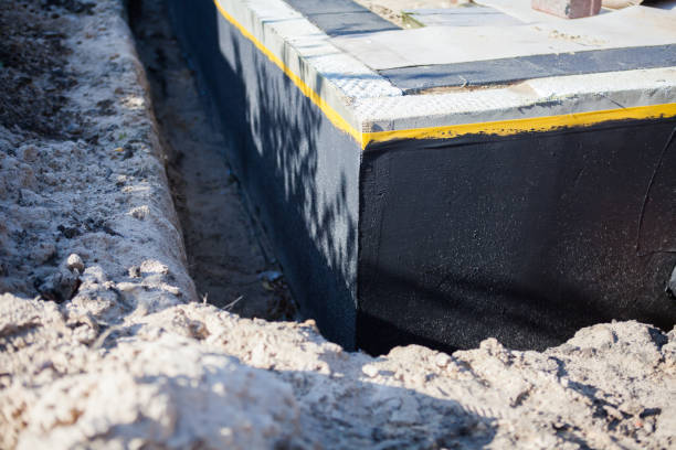 Residential Waterproofing installation at a Tilleda, WI home by SJ Waterproofing Pros