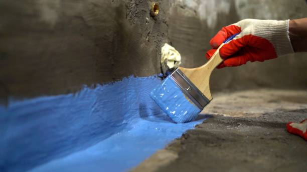 Commercial Waterproofing project at a Tilleda, WI business property by SJ Waterproofing Pros